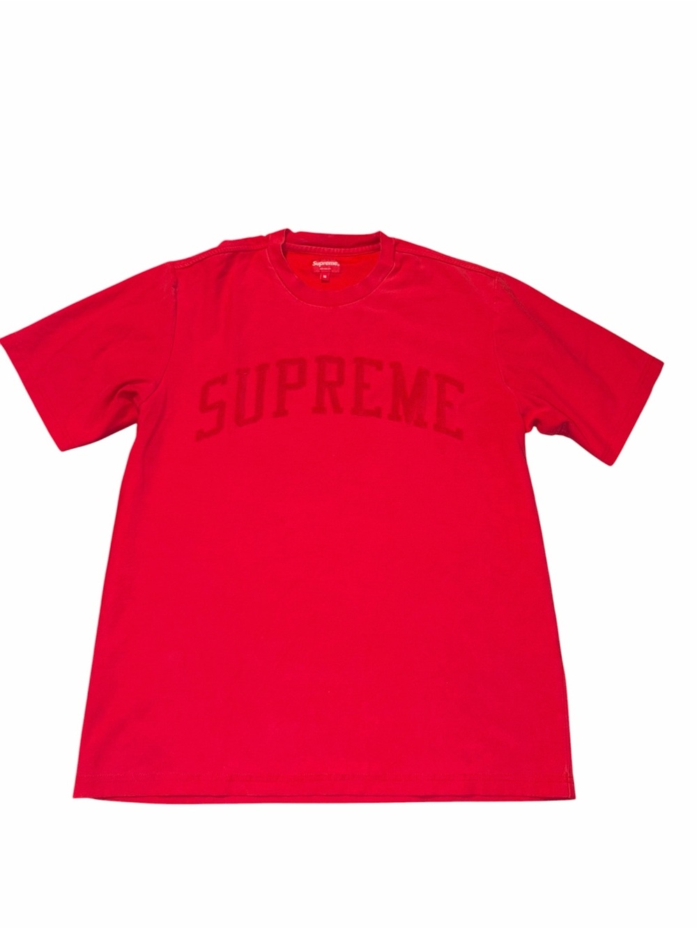 Supreme chenille arc logo mens M shirt